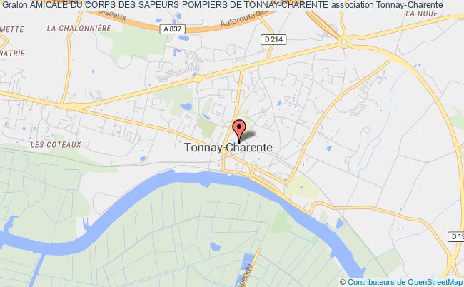 plan association Amicale Du Corps Des Sapeurs Pompiers De Tonnay-charente Tonnay-Charente