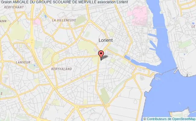 plan association Amicale Du Groupe Scolaire De Merville Lorient