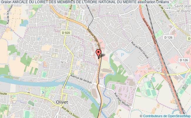 AMICALE DU LOIRET DES MEMBRES DE L'ORDRE NATIONAL DU MERITE