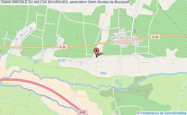 plan association Amicale Du Mej De Bourgueil Saint-Nicolas-de-Bourgueil