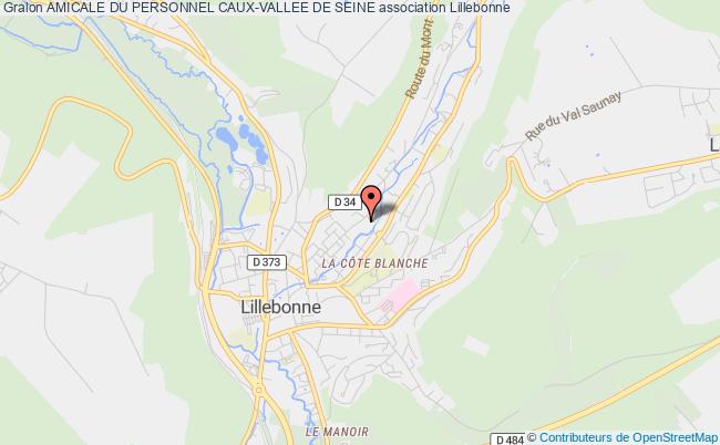 plan association Amicale Du Personnel Caux-vallee De Seine Lillebonne