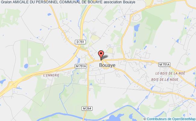 plan association Amicale Du Personnel Communal De Bouaye Bouaye