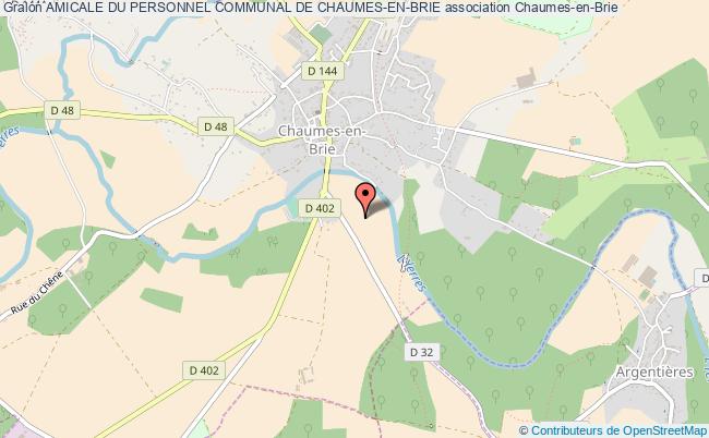 plan association Amicale Du Personnel Communal De Chaumes-en-brie Chaumes-en-Brie