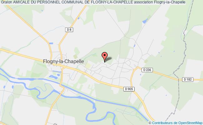 plan association Amicale Du Personnel Communal De Flogny-la-chapelle Flogny-la-Chapelle