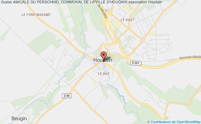 plan association Amicale Du Personnel Communal De La Ville D'houdain 