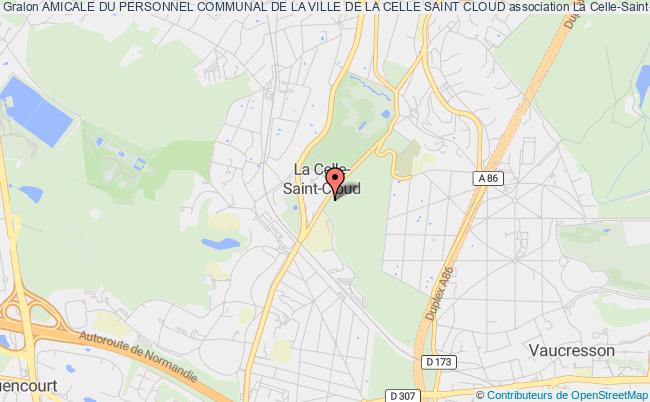 plan association Amicale Du Personnel Communal De La Ville De La Celle Saint Cloud La    Celle-Saint-Cloud