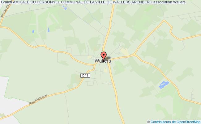 AMICALE DU PERSONNEL COMMUNAL DE LA VILLE DE WALLERS ARENBERG