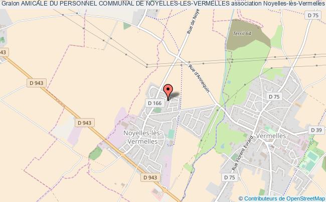 plan association Amicale Du Personnel Communal De Noyelles-les-vermelles Noyelles-lès-Vermelles