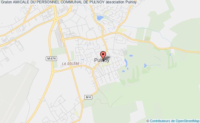 plan association Amicale Du Personnel Communal De Pulnoy Pulnoy