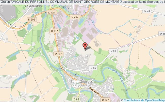 plan association Amicale Du Personnel Communal De Saint Georges De Montaigu Saint-Georges-de-Montaigu