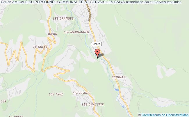 AMICALE DU PERSONNEL COMMUNAL DE ST GERVAIS-LES-BAINS