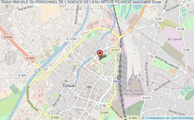 AMICALE DU PERSONNEL DE L'AGENCE DE L'EAU ARTOIS PICARDIE