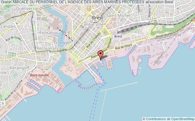 plan association Amicale Du Personnel De L'agence Des Aires Marines Protegees Brest
