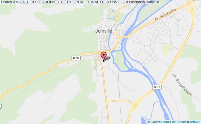 plan association Amicale Du Personnel De L'hopital Rural De Joinville Joinville