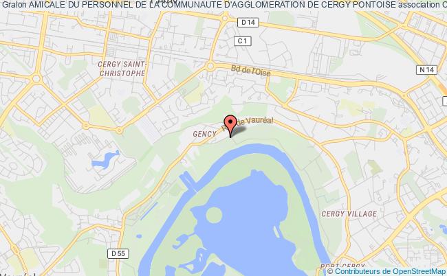 AMICALE DU PERSONNEL DE LA COMMUNAUTE D'AGGLOMERATION DE CERGY PONTOISE