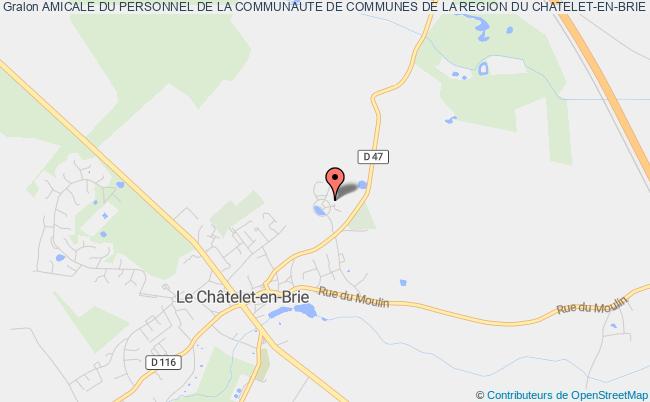 plan association Amicale Du Personnel De La Communaute De Communes De La Region Du Chatelet-en-brie - Apcc Le    Châtelet-en-Brie