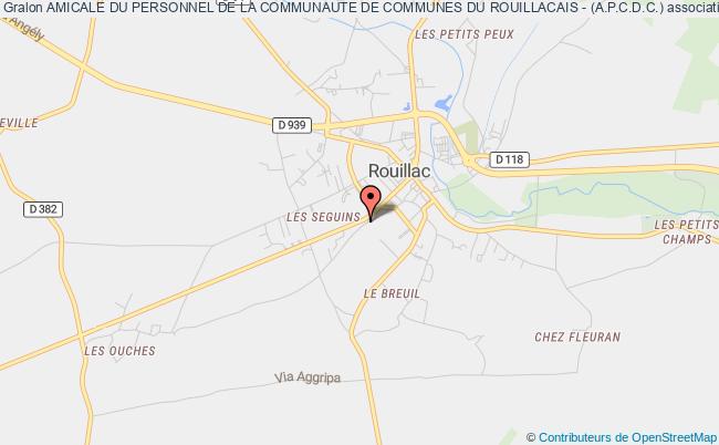 AMICALE DU PERSONNEL DE LA COMMUNAUTE DE COMMUNES DU ROUILLACAIS - (A.P.C.D.C.)