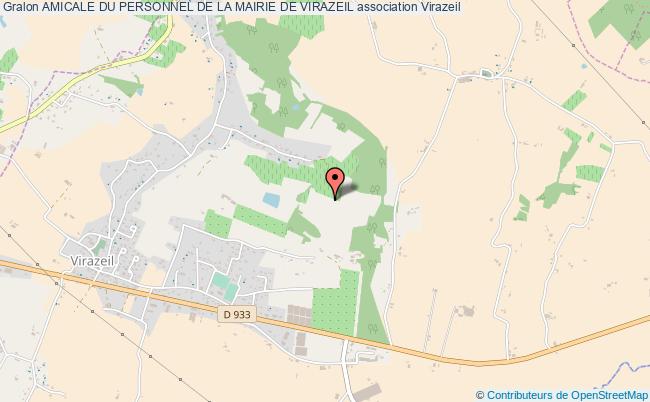 plan association Amicale Du Personnel De La Mairie De Virazeil Virazeil