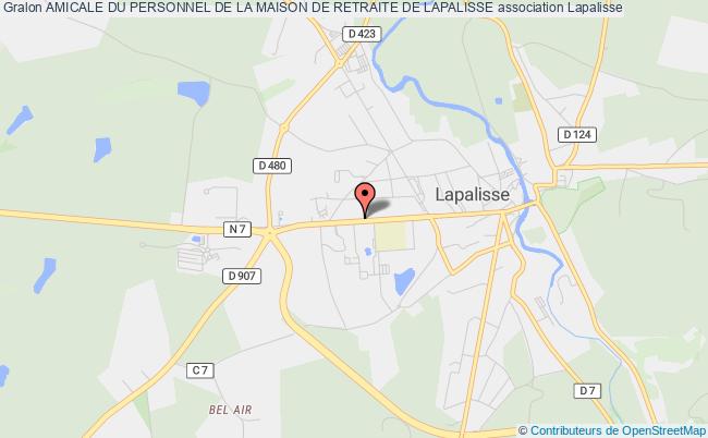 AMICALE DU PERSONNEL DE LA MAISON DE RETRAITE DE LAPALISSE