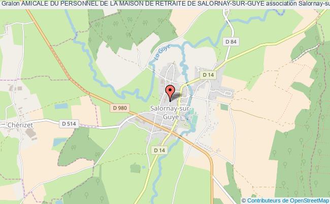 plan association Amicale Du Personnel De La Maison De Retraite De Salornay-sur-guye Salornay-sur-Guye
