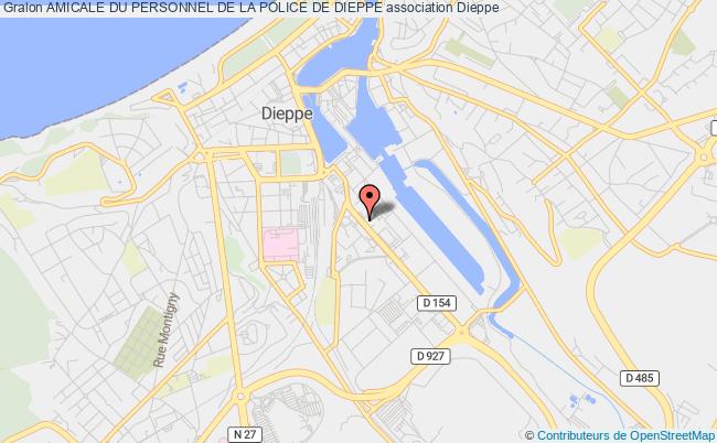 plan association Amicale Du Personnel De La Police De Dieppe Dieppe