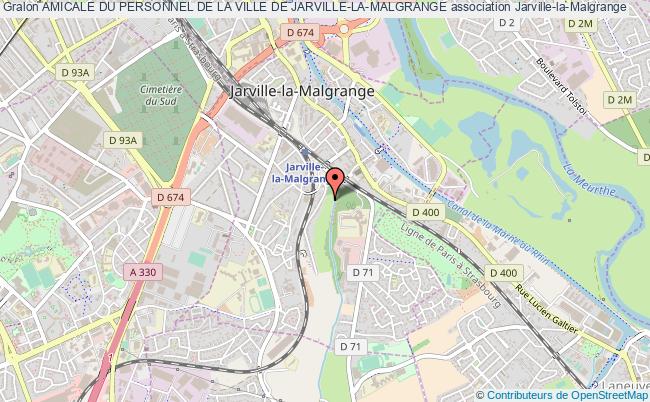 plan association Amicale Du Personnel De La Ville De Jarville-la-malgrange Jarville-la-Malgrange