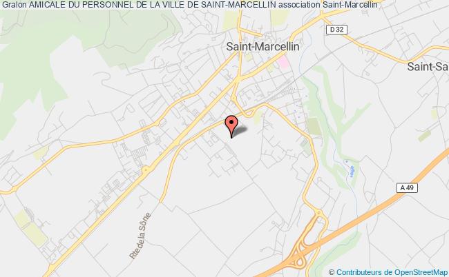 plan association Amicale Du Personnel De La Ville De Saint-marcellin Saint-Marcellin