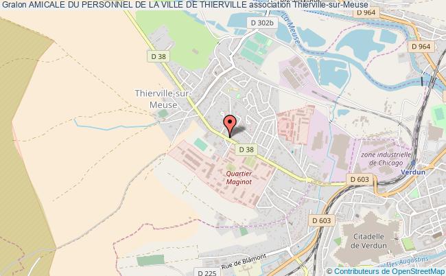 plan association Amicale Du Personnel De La Ville De Thierville Thierville-sur-Meuse