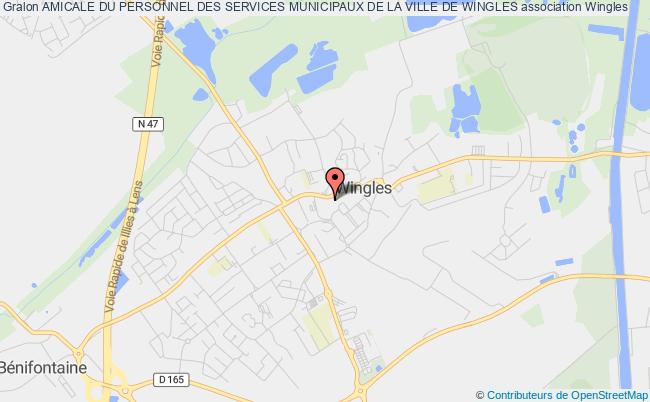 plan association Amicale Du Personnel Des Services Municipaux De La Ville De Wingles Wingles