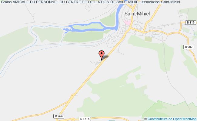 plan association Amicale Du Personnel Du Centre De Detention De Saint Mihiel Saint-Mihiel