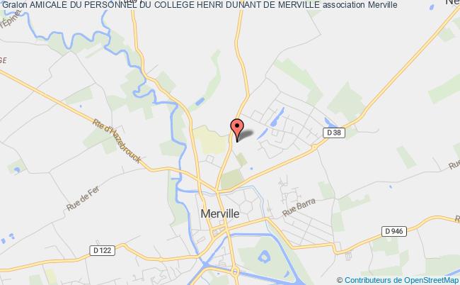 plan association Amicale Du Personnel Du College Henri Dunant De Merville Merville
