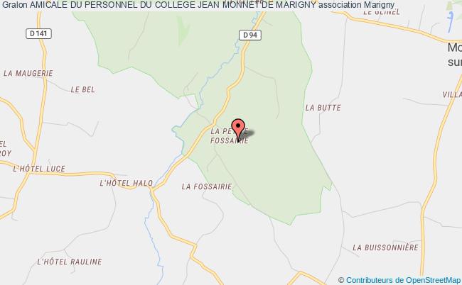 plan association Amicale Du Personnel Du College Jean Monnet De Marigny Marigny