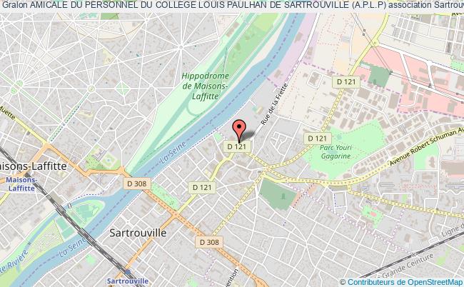 plan association Amicale Du Personnel Du College Louis Paulhan De Sartrouville (a.p.l.p) Sartrouville