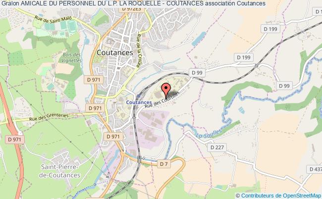 plan association Amicale Du Personnel Du L.p. La Roquelle - Coutances Coutances