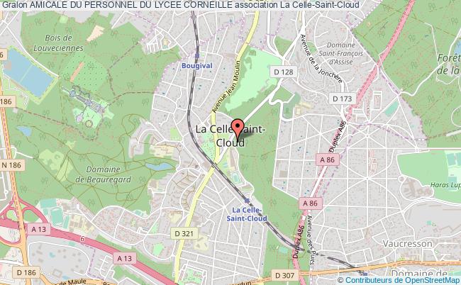 plan association Amicale Du Personnel Du Lycee Corneille La Celle-Saint-Cloud