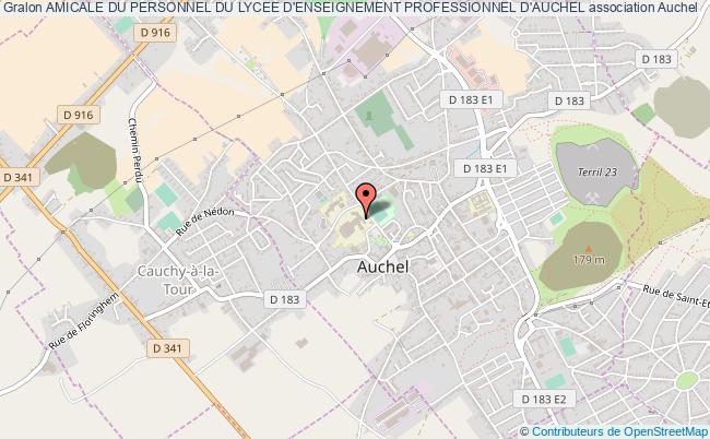plan association Amicale Du Personnel Du Lycee D'enseignement Professionnel D'auchel Auchel