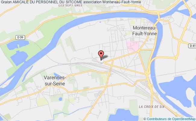 plan association Amicale Du Personnel Du Sitcome Montereau-Fault-Yonne