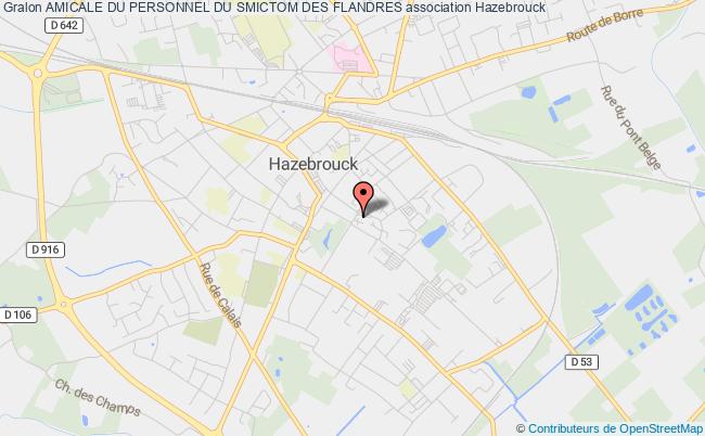 plan association Amicale Du Personnel Du Smictom Des Flandres Hazebrouck