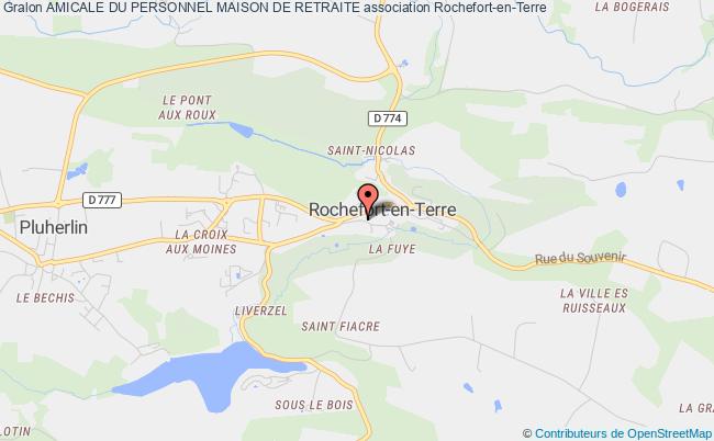 plan association Amicale Du Personnel Maison De Retraite Rochefort-en-Terre