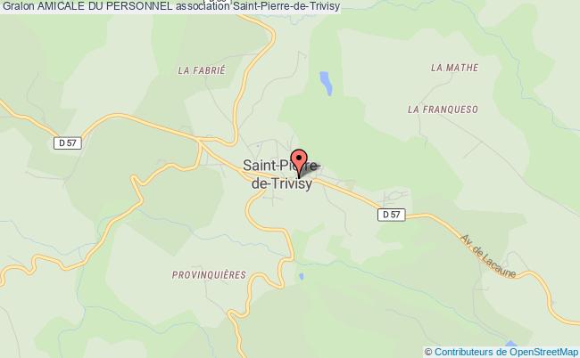 plan association Amicale Du Personnel Saint-Pierre-de-Trivisy