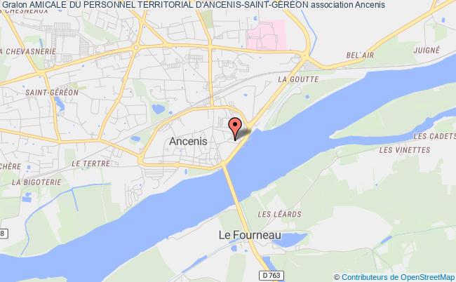 plan association Amicale Du Personnel Territorial D'ancenis-saint-gÉrÉon Ancenis-Saint-Géréon