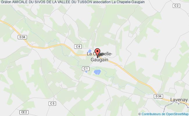 plan association Amicale Du Sivos De La Vallee Du Tusson La    Chapelle-Gaugain