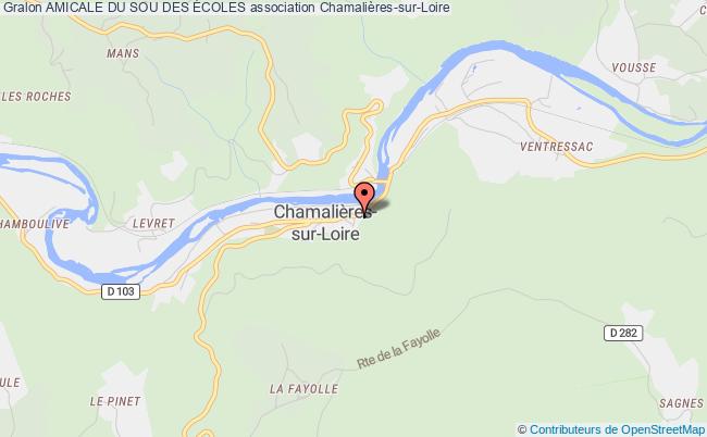 plan association Amicale Du Sou Des Écoles Chamalières-sur-Loire