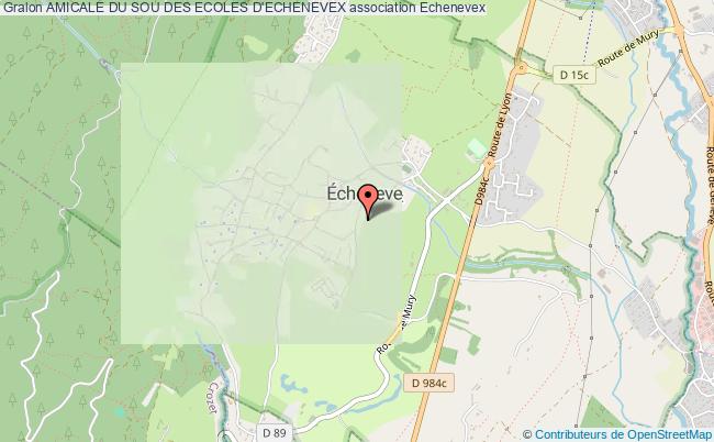 plan association Amicale Du Sou Des Ecoles D'echenevex 