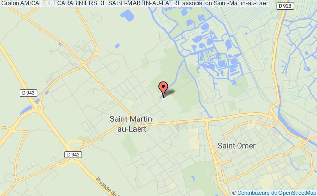 plan association Amicale Et Carabiniers De Saint-martin-au-laËrt Saint-Martin-lez-tatinghem