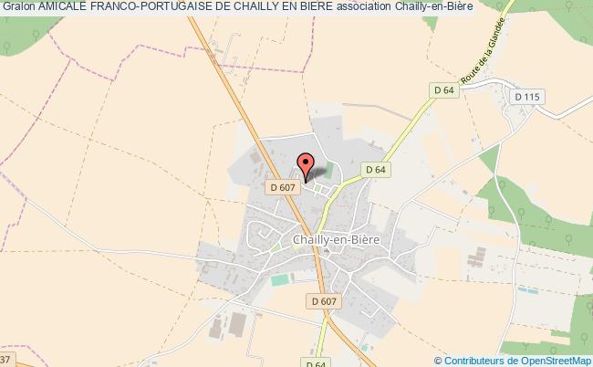 plan association Amicale Franco-portugaise De Chailly En Biere Chailly-en-Bière