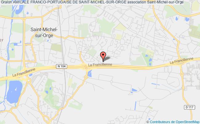 plan association Amicale Franco-portugaise De Saint-michel-sur-orge Saint-Michel-sur-Orge