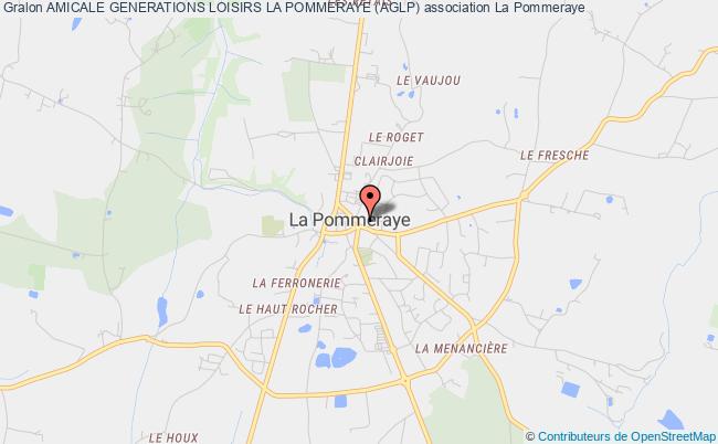 plan association Amicale Generations Loisirs La Pommeraye (aglp) Mauges-sur-Loire