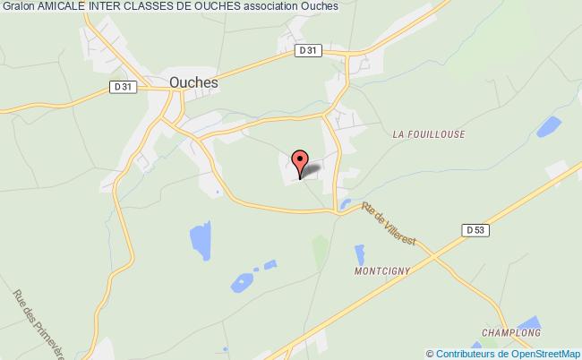 plan association Amicale Inter Classes De Ouches Ouches