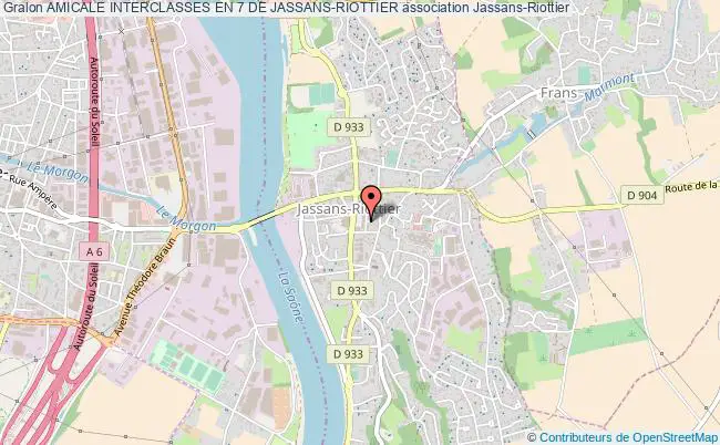 plan association Amicale Interclasses En 7 De Jassans-riottier Jassans-Riottier